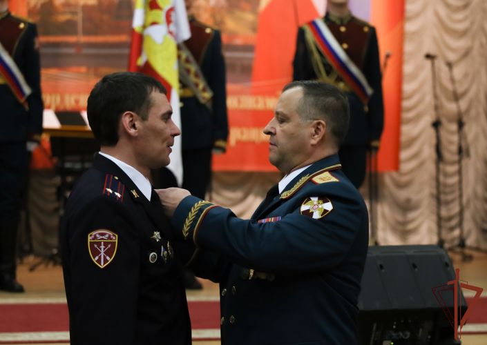 В Центральном округе Росгвардии прошли торжественные мероприятия, посвященные Дню войск национальной гвардии Российской Федерации
