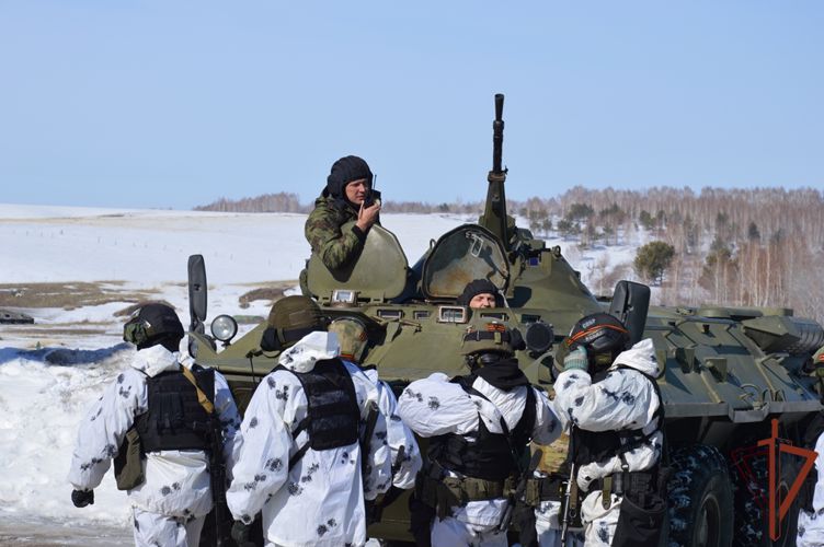 Командующий Сибирским округом Росгвардии подвел итоги ведомственных учений 