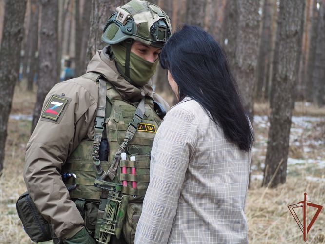 В преддверии Международного женского дня творческие коллективы и росгвардейцы Белгородской области сняли патриотический клип