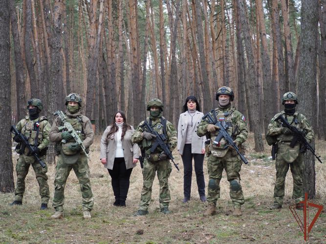 В преддверии Международного женского дня творческие коллективы и росгвардейцы Белгородской области сняли патриотический клип