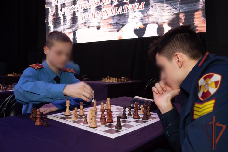 В Росгвардии определены победители чемпионата по шахматам