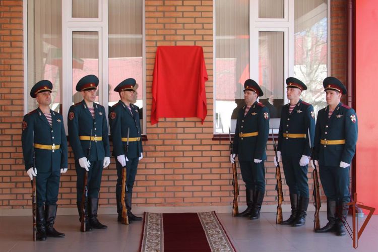 В Чеченской Республике увековечена память погибших сотрудников ОМОН