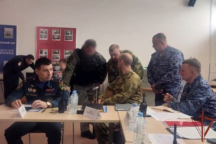 Росгвардия приняла участие в межведомственном учении в Югре