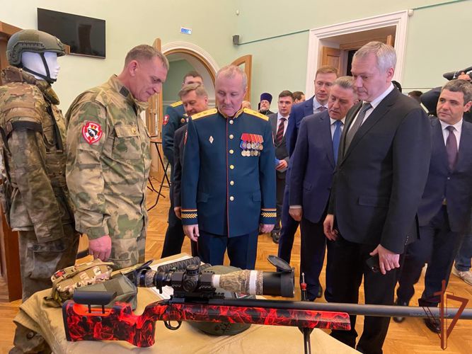 Торжественные мероприятия посвящённые Дню войск национальной гвардии Российской Федерации прошли в Новосибирске