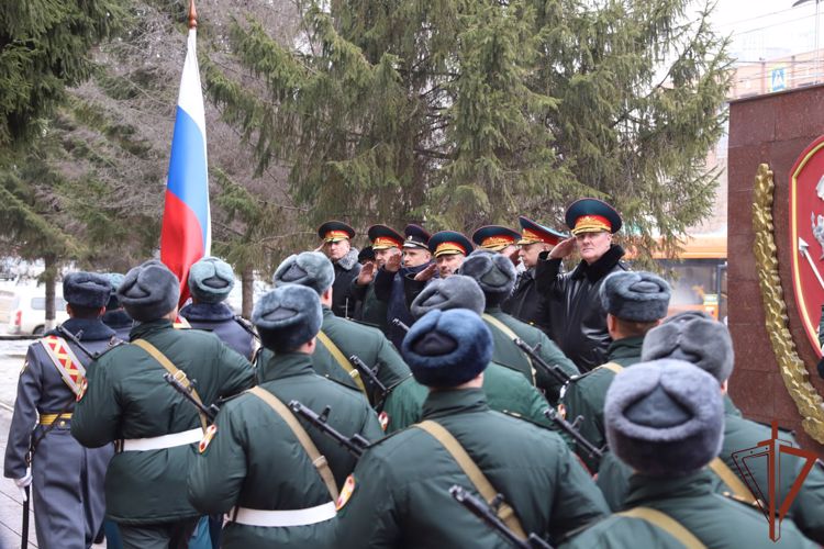 Торжественные мероприятия посвящённые Дню войск национальной гвардии Российской Федерации прошли в Новосибирске