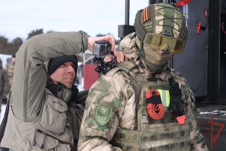 Телерадиокомпания «ЗВЕЗДА» приступила к съемке документального фильма о подготовке санитарных инструкторов в Росгвардии