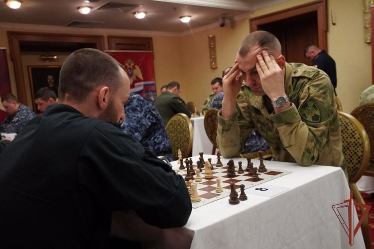 В Москве состоялся чемпионат по шахматам Центрального округа Росгвардии (видео)