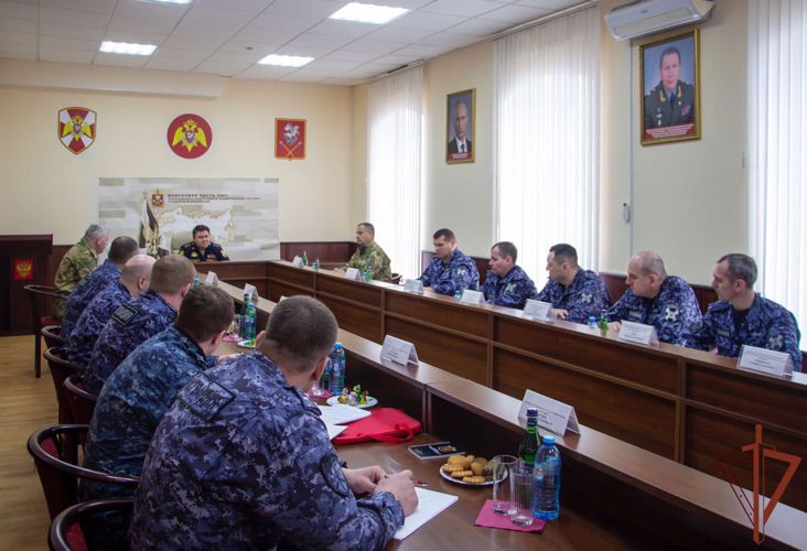 Генерал-полковник полиции Сергей Лебедев проинспектировал столичное соединение Росгвардии