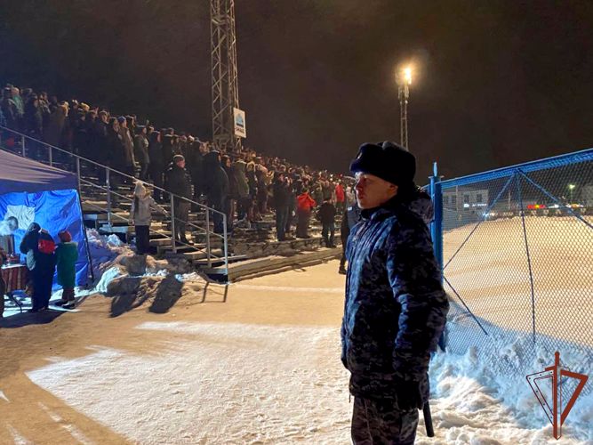 Безопасность спортивных мероприятий на Урале обеспечила Росгвардия