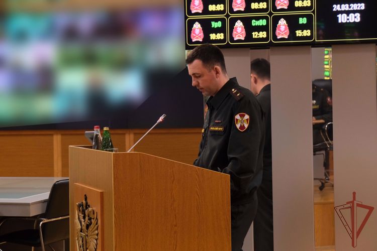 В Уральском округе Росгвардии состоялось оперативное совещание 