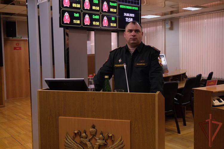 В Уральском округе Росгвардии состоялось оперативное совещание