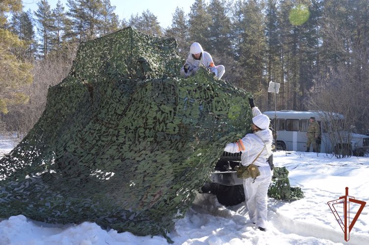 Учения подразделений Росгвардии продолжаются в Алтайском крае