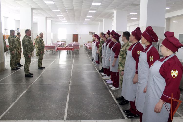Военные повара северского соединения признаны лучшими в Сибирском округе Росгвардии