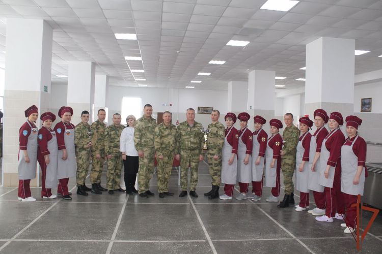 Военные повара северского соединения признаны лучшими в Сибирском округе Росгвардии
