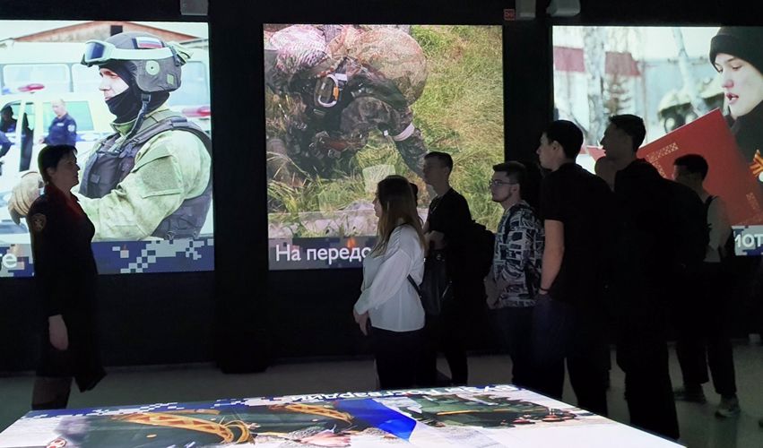 Мультимедийный проект «Росгвардия. Всегда на страже» завершил свою работу в Тюмени