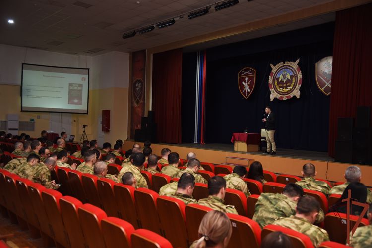 В грозненском соединении Росгвардии состоялся просветительский форум общества «Знание»