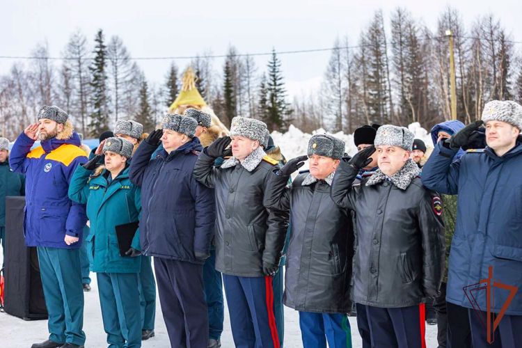 На Ямале росгвардейцы приняли участие в межрегиональных учениях «Безопасная Арктика - 2023»