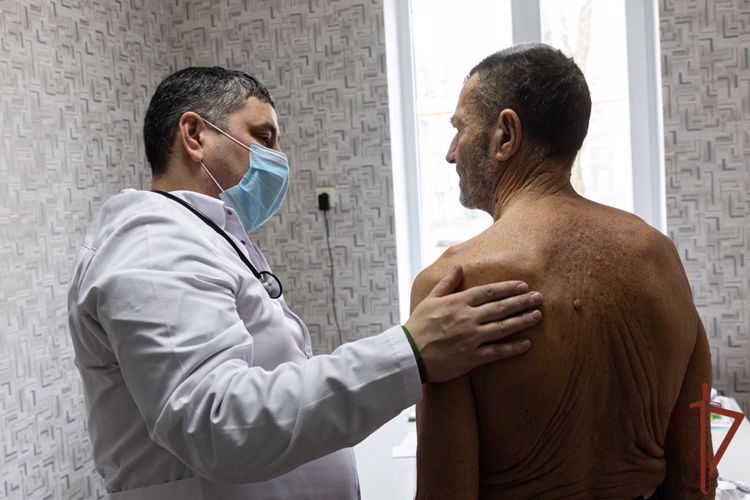 Накануне Дня медицинской службы Росгвардии врачи ведомства открыли пункты неотложной помощи в районе СВО