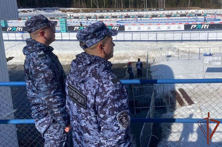 Росгвардия обеспечила безопасность марафонских гонок чемпионата страны по биатлону в Тюменской области
