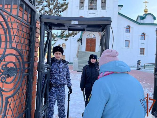 В период празднования Вербного воскресенья на Урале Росгвардия обеспечила общественную безопасность 