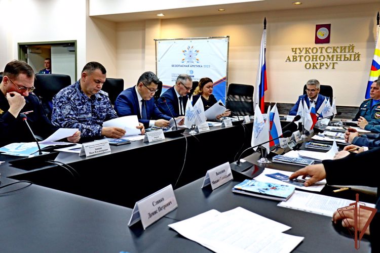 На Чукотке росгвардейцы приняли участие в мероприятиях завершающего дня  учений «Безопасная Арктика-2023» 