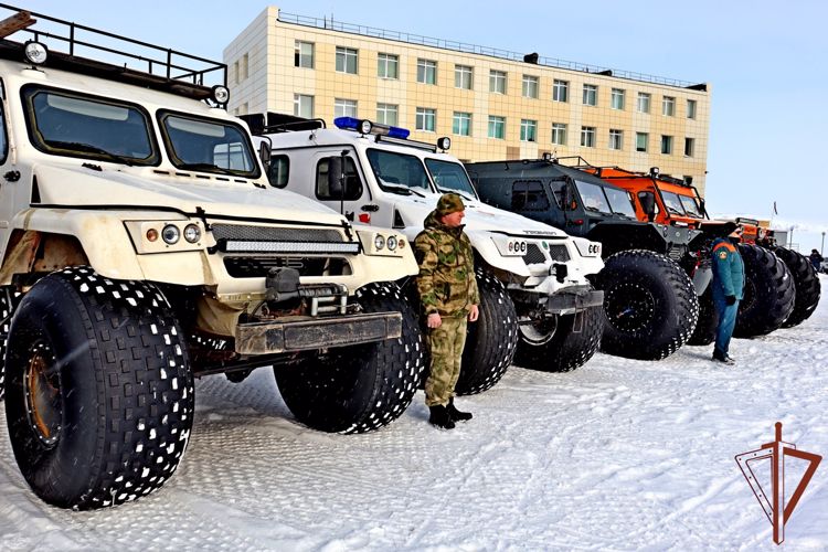 На Чукотке росгвардейцы приняли участие в мероприятиях завершающего дня  учений «Безопасная Арктика-2023» 