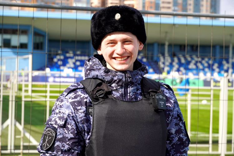 Росгвардейцы обеспечили безопасность во время футбольных матчей в Санкт-Петербурге