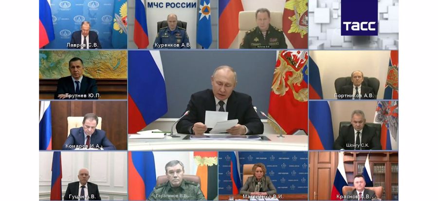 Генерал армии Виктор Золотов принял участие в заседании Совета Безопасности Российской Федерации
