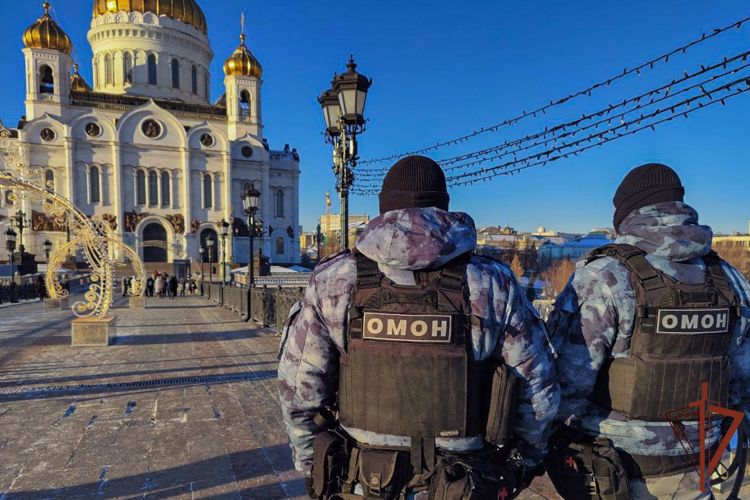 Росгвардия обеспечила безопасность празднования Вербного воскресенья в Москве