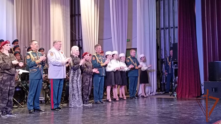 Концерт Академического ансамбля песни и пляски Росгвардии состоялся в Ростовской области 