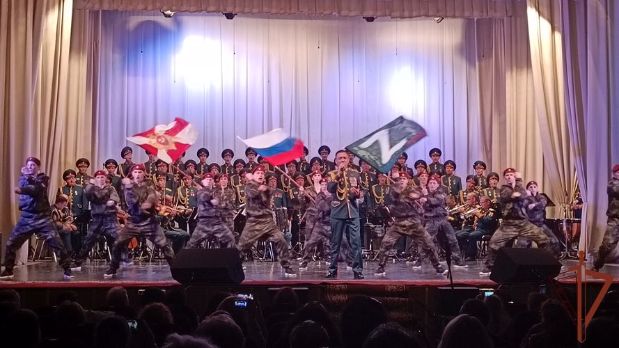 Концерт Академического ансамбля песни и пляски Росгвардии состоялся в Ростовской области 