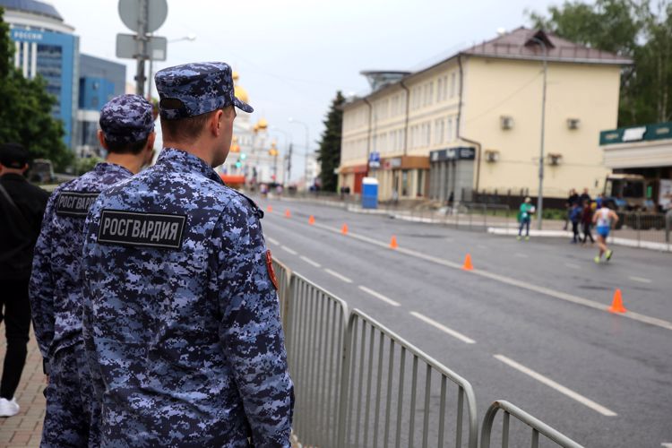 В Мордовии при участии Росгвардии обеспечена безопасность закрытия VI Всероссийского фестиваля студенческого спорта