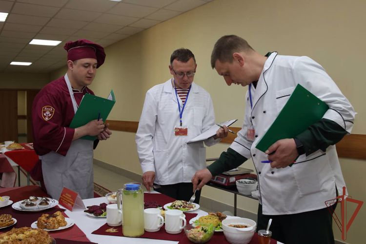 В Росгвардии проходит конкурс специалистов продовольственной службы