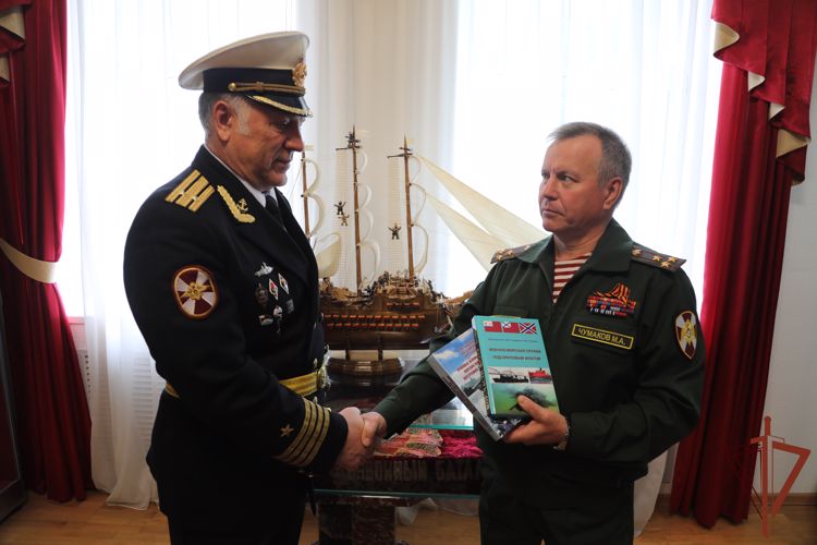 Презентация книги о морских подразделениях Росгвардии состоялась в музее южного округа