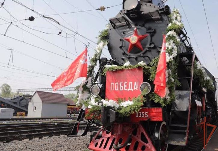 Росгвардия обеспечила безопасность прибытия «Эшелона Победы»   в Тюменскую область