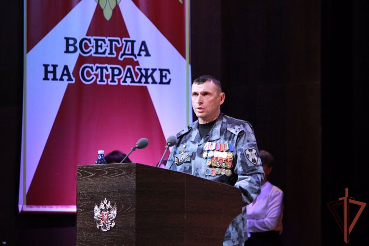 Новокузнецкий ОМОН «Рубеж» Росгвардии отметил 30-летие