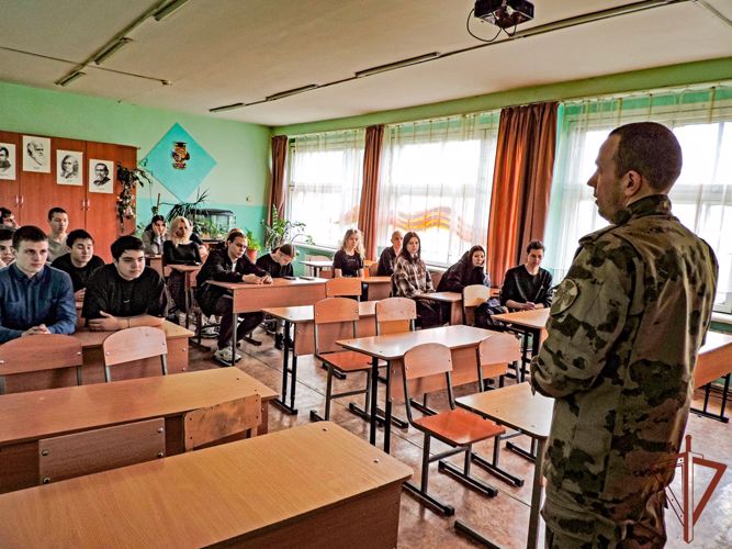 Росгвардия проводит профориентационные мероприятия в Сибири