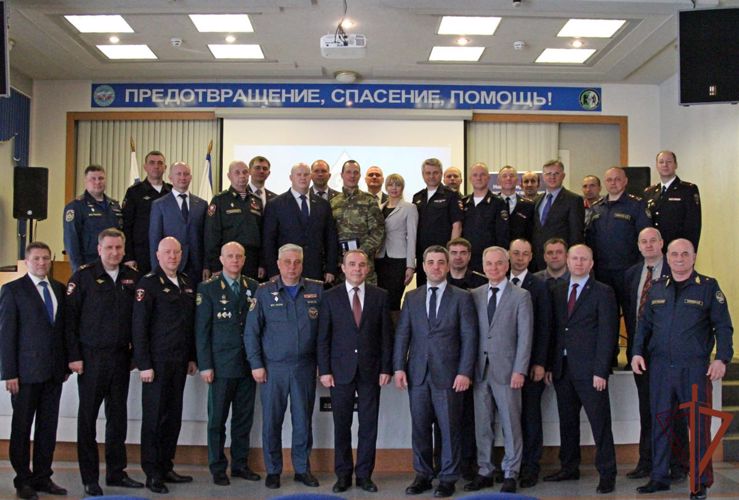 Офицеры Росгвардии приняли участие в VII Пленуме Совета Новосибирской областной организации Общества «Динамо»