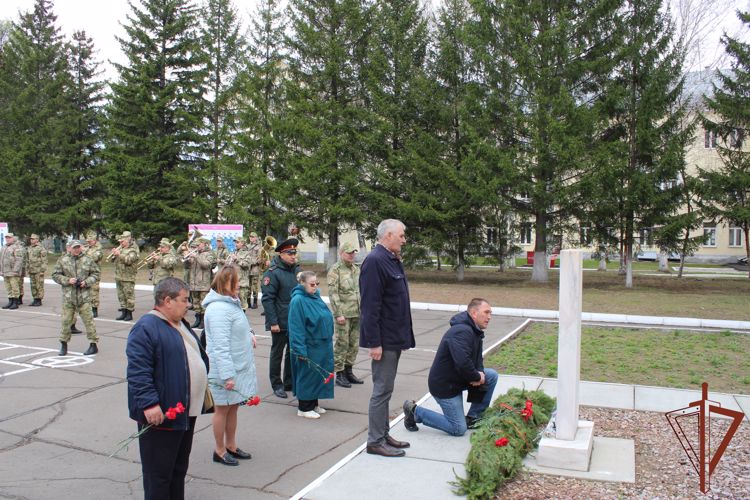 Росгвардейцы почтили память Героя России Александра Галле