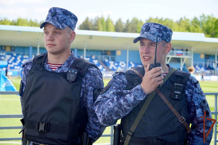 Росгвардейцы обеспечили безопасность спортивных мероприятий в Санкт-Петербурге