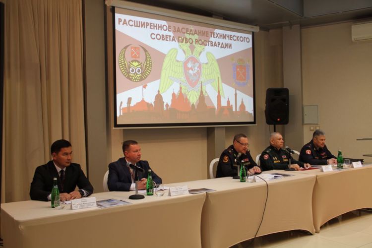 Расширенное заседание Технического совета Главного управления вневедомственной охраны Росгвардии открылось в Санкт-Петербурге