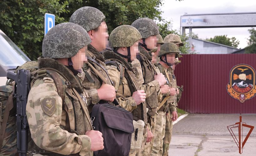 В Чеченской Республике подразделения ОГВ(с) приняли участие в антитеррористическом учении