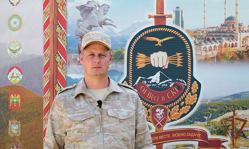 Патриотическое видео ко Дню России записали военнослужащие ОГВ(с) на Северном Кавказе (видео)