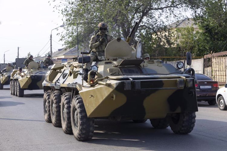 Боевая подготовка астраханского батальона