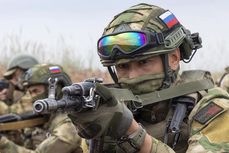 Боевая подготовка астраханского батальона