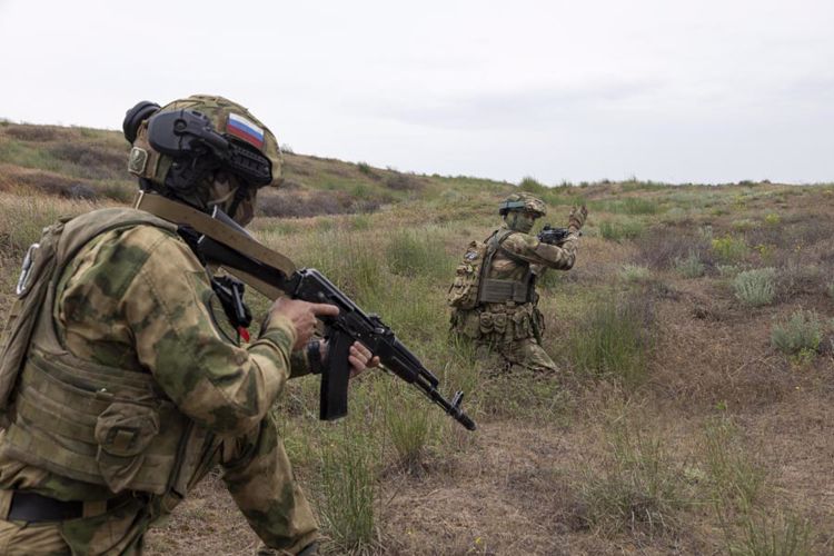 Боевая подготовка астраханского батальона