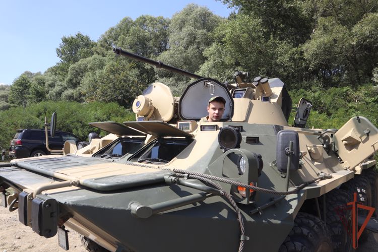 В рамках акции «Каникулы с Росгвардией» в Краснодарском крае состоялся первый военно-патриотический слет