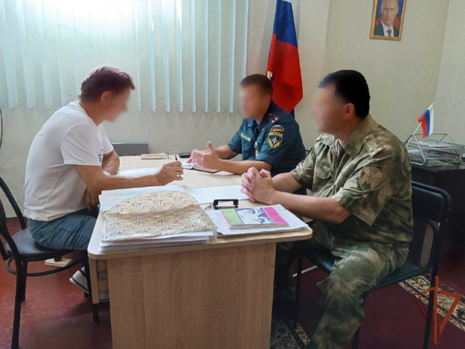 В Херсонской области сотрудники Росгвардии в составе межведомственной комиссии проверили объекты культуры