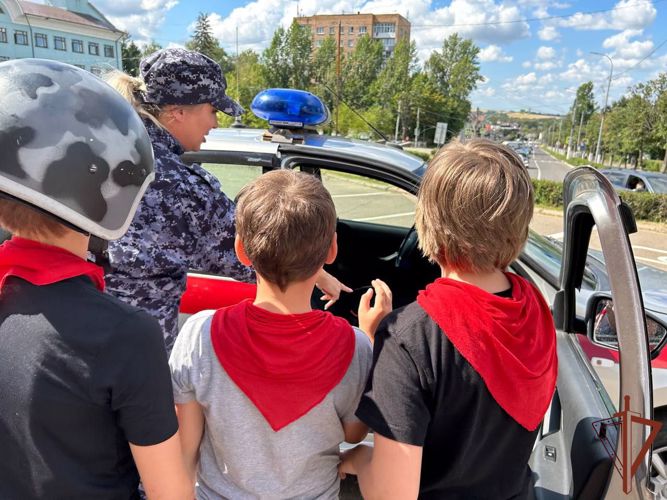 Ведомственная  акция «Каникулы с Росгвардией» прошла в Подмосковье