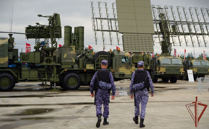 Росгвардейцы обеспечили безопасность форума «Армия-2023»